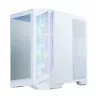 Zalman D50 ATX Mid Tower -tietokonekotelo, 3x 120mm tuuletinta, valkoinen