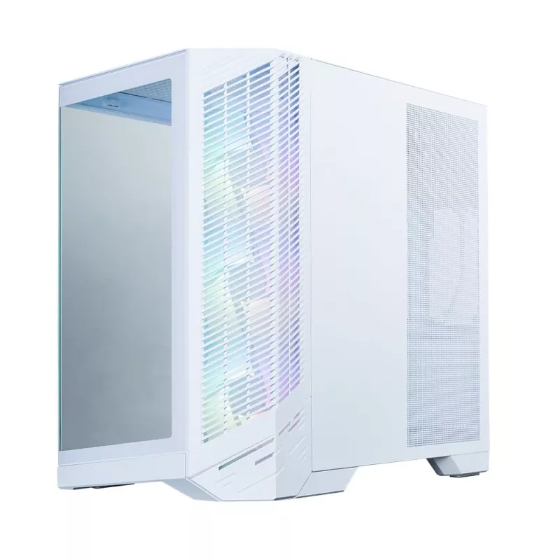 Zalman D50 ATX Mid Tower -tietokonekotelo, 3x 120mm tuuletinta, valkoinen