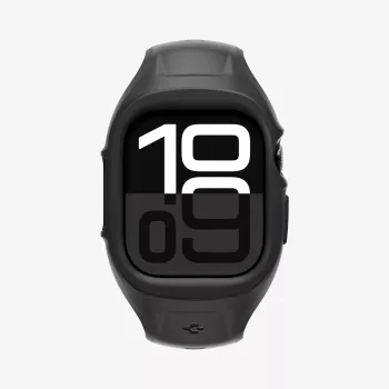 Spigen Liquid Air Pro – kotelo rannekkeella Apple Watch Ultra 49 mm (musta)