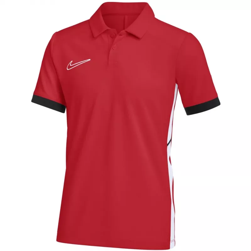 Nike Dri-Fit Academy Polo lasten T-paita punainen FZ9763 657 M