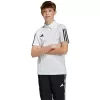 adidas Tiro 23 Competition Cotton lasten t-paita valkoinen IC4576 140 cm
