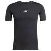 Miesten adidas Techfit lyhythihainen t-paita musta JP4674 2XL