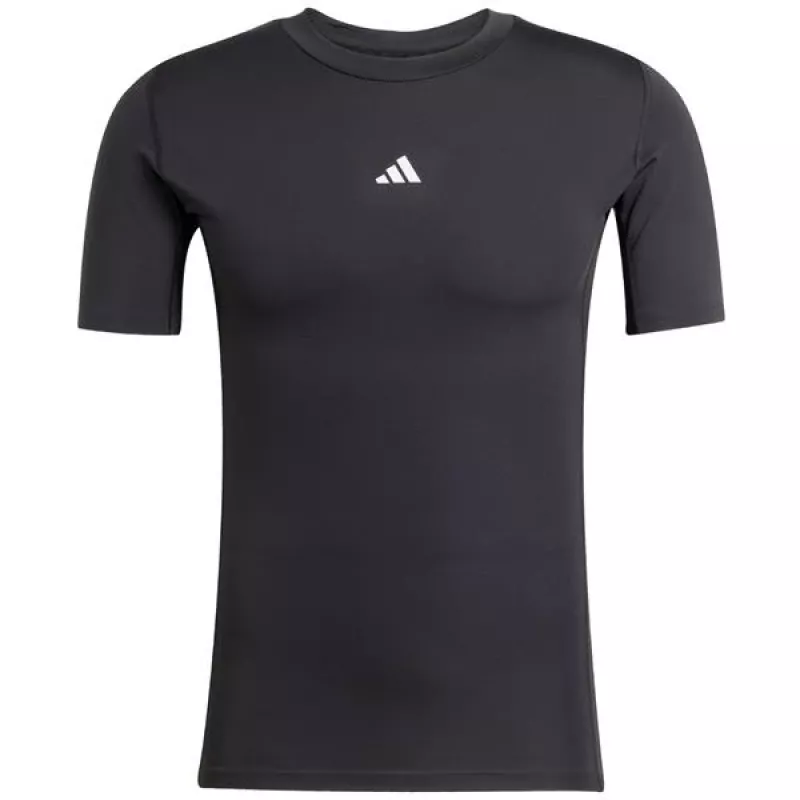 Miesten adidas Techfit lyhythihainen t-paita musta JP4674 2XL