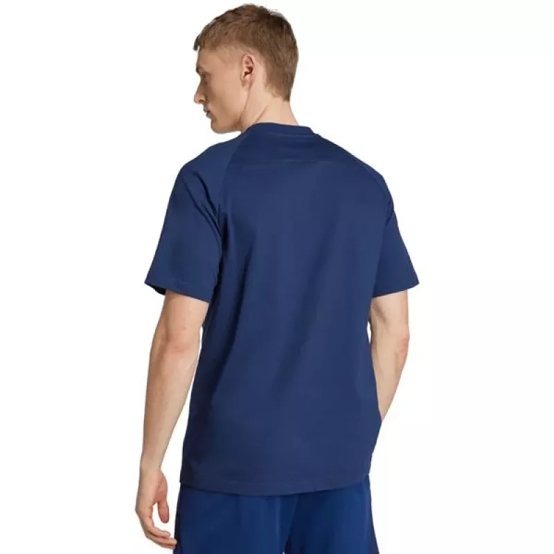 miesten adidas Tiro 25 Tee Travel T-paita navy JY5949 M