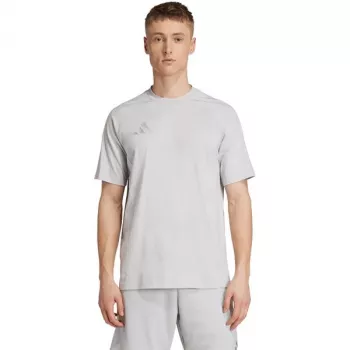 miesten adidas Tiro 25 Tee Travel T-paita harmaa JY5947 2XL