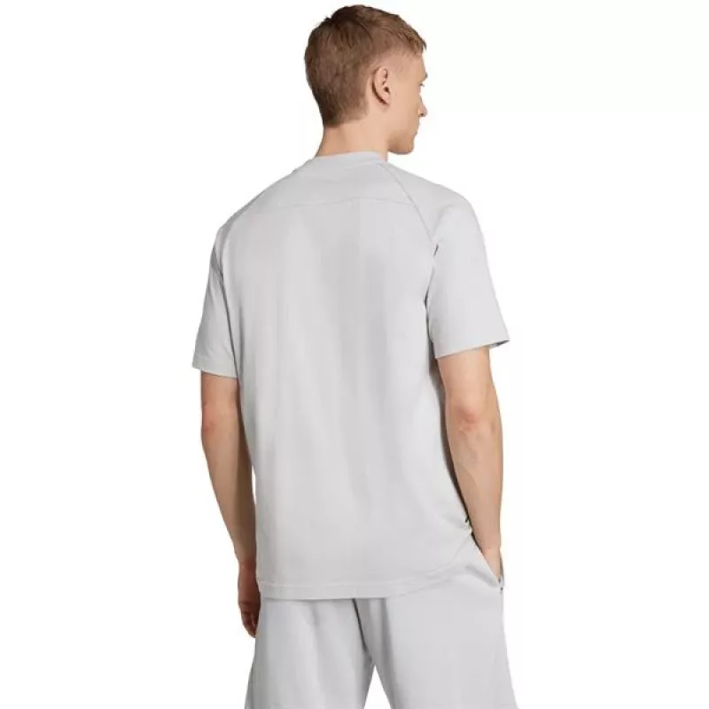 miesten adidas Tiro 25 Tee Travel T-paita harmaa JY5947 2XL
