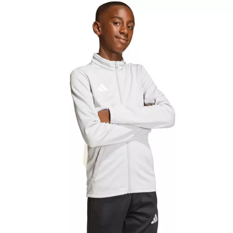 adidas Entrada 26 harjoitus-collegepaita lapsille vaaleanharmaa JZ6610 116cm