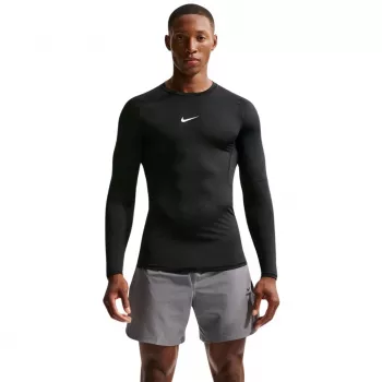 Nike Dri-Fit Pro miesten pitkähihainen paita musta FB7919 010 2XL