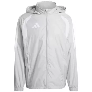 adidas Tiro 26 League Windbreaker lasten takki harmaa KT2426 164cm