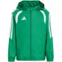 adidas Tiro 26 League Windbreaker lasten takki vihreä KT2427 152cm