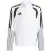 adidas Tiro 26 Competition Training Top lasten collegepaita valkoinen-harmaa KA7577 164cm