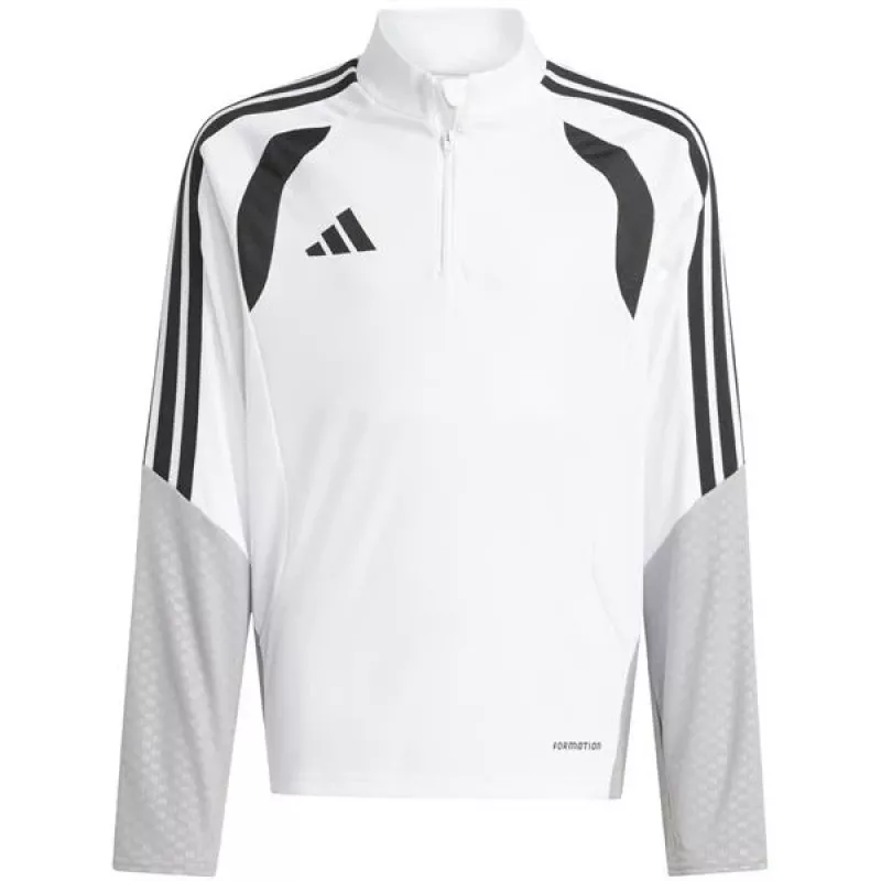 adidas Tiro 26 Competition Training Top lasten collegepaita valkoinen-harmaa KA7577 164cm