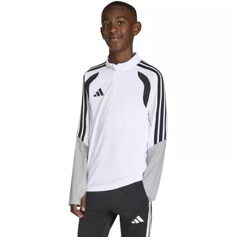adidas Tiro 26 Competition Training Top lasten collegepaita valkoinen-harmaa KA7577 164cm