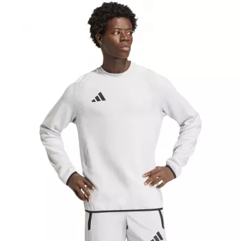 adidas Tiro 26 Travel Crew miesten collegepaita vaaleanharmaa KD3323 XL