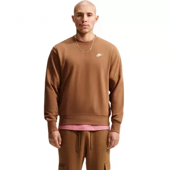Nike Club FT miesten collegepaita vaaleanruskea FN3888 270 2XL