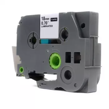 Brother TZ241 18 mm x 8 m musta/valkoinen yhteensopiva nauha