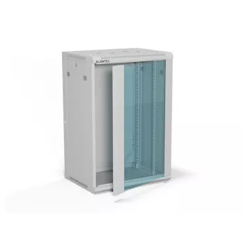 A-LAN ALANTEC 19 18U 600x450 seinäkaappi, harmaa