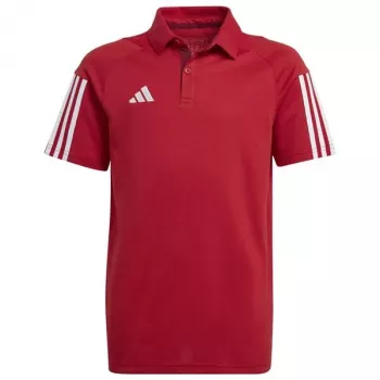 adidas Tiro 23 Competition Cotton Polo lasten t-paita punainen HI4715 152 cm
