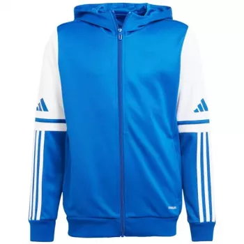 adidas Squadra 25 Hoody lasten collegepaita sininen ja valkoinen JD4802 140 cm