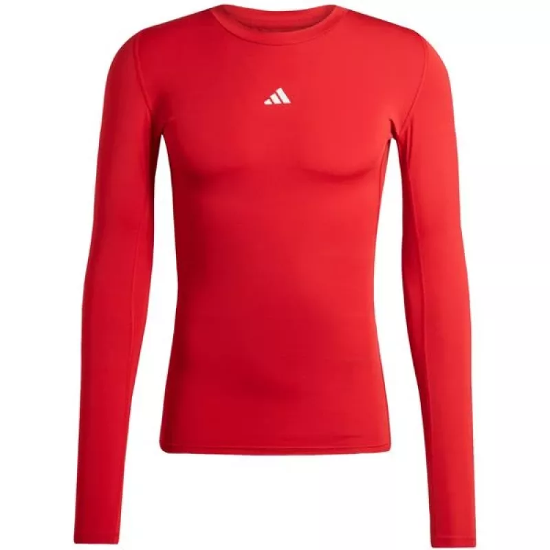 adidas Techfit pitkähihainen paita miesten t-paita punainen JP2926 XL