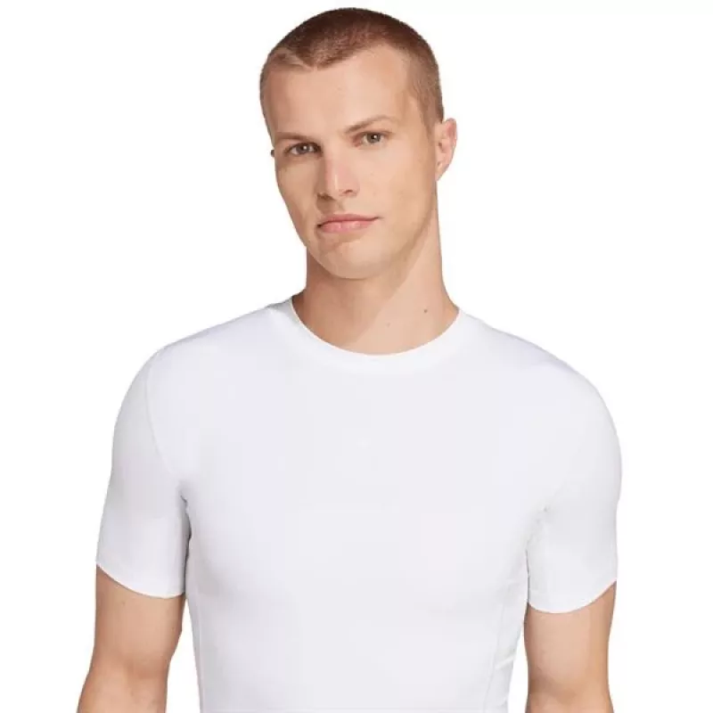 miesten adidas Techfit lyhythihainen t-paita valkoinen JP4675 M