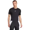 miesten adidas Techfit lyhythihainen t-paita musta JP4674 S