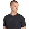 miesten adidas Techfit lyhythihainen t-paita musta JP4674 S
