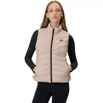 4F naisten liivi F347 beige 4FWSS26TVJAF347 83S XL