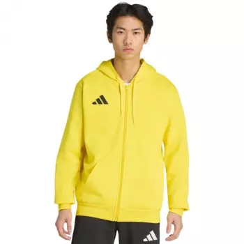 Miesten adidas Entrada 26 Full Zip -huppari collegepaita keltainen KF8964 2XL