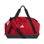 adidas Tiro Duffle Medium -laukku pohjalokerolla punainen JY7953