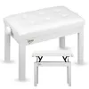 V-TONE PB3 WH -pianoteline keyboardille valkoinen tekonahka