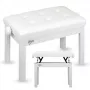 V-TONE PB3 WH -pianoteline keyboardille valkoinen tekonahka