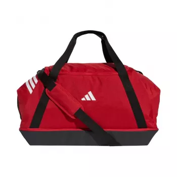 adidas Tiro Duffle -iso laukku pohjalokerolla punainen JY7950