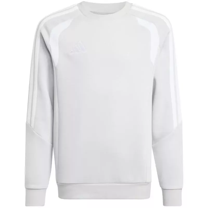 Lasten collegepaita adidas Tiro 26 League Sweat Crew harmaa KF5823 152 cm