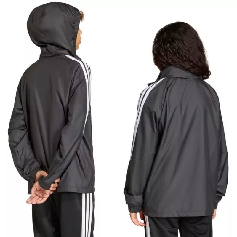 Lasten tuulitakki adidas Tiro 26 League Windbreaker musta JY9726 164 cm