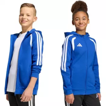 adidas Tiro 26 League Sweat Full Zip -huppari lasten collegepaita sininen KF9102 164 cm