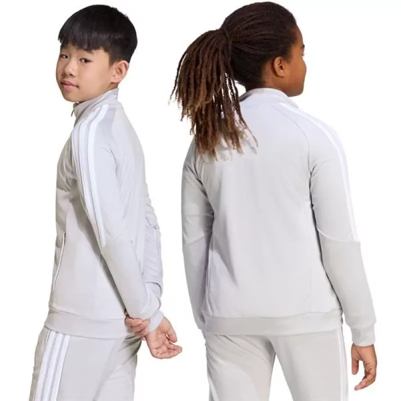 Lasten collegepaita adidas Tiro 26 League Training vaaleanharmaa JY7198 140cm