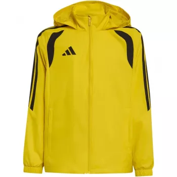 adidas Tiro 26 League Windbreaker lasten keltainen KT2425 140cm