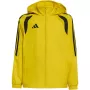 adidas Tiro 26 League Windbreaker lasten keltainen KT2425 140cm