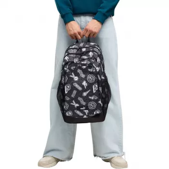 Puma Academy AOP -reppu musta-harmaa 91150 25