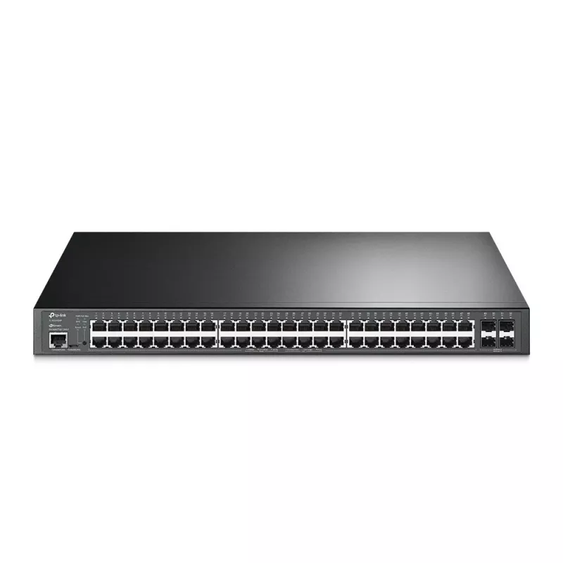 TP-Link JetStream TL-SG3452XP verkkokytkin Managed L2+ Gigabit Ethernet (10/100/1000) PoE-tuki 1U musta