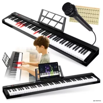 SUPRIMO P-881 BK digitaalipiano kannettava musta