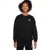Nike Sportswear Club Fleece lasten collegepaita musta FD2923 010 M