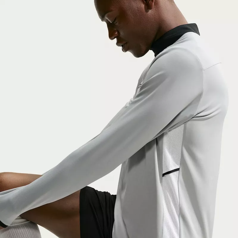 Nike Dri-Fit Academy 25 Drill Top miesten treenipaita harmaa FZ9767 012 L