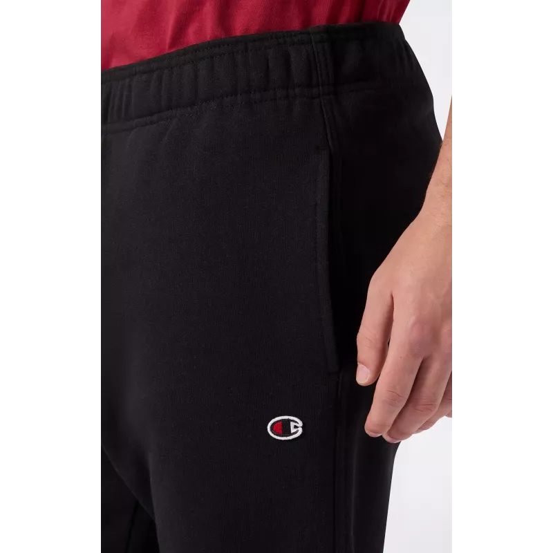 Champion Rib Cuff Pants miesten collegehousut musta koko S