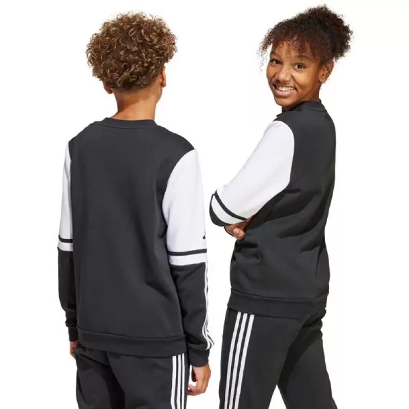 adidas Squadra 25 Sweat Crew -collegepaita lasten musta JE2773 152cm