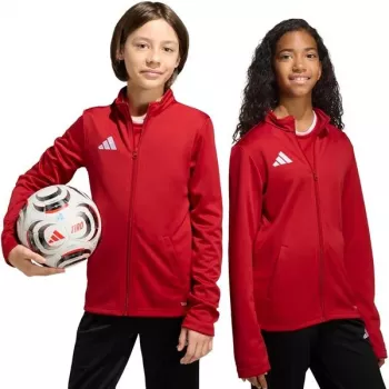 Lasten paita adidas Entrada 26 Track punainen JZ6612 128cm