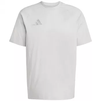 adidas Tiro 25 Tee Travel T-paita miesten harmaa JY5947 M