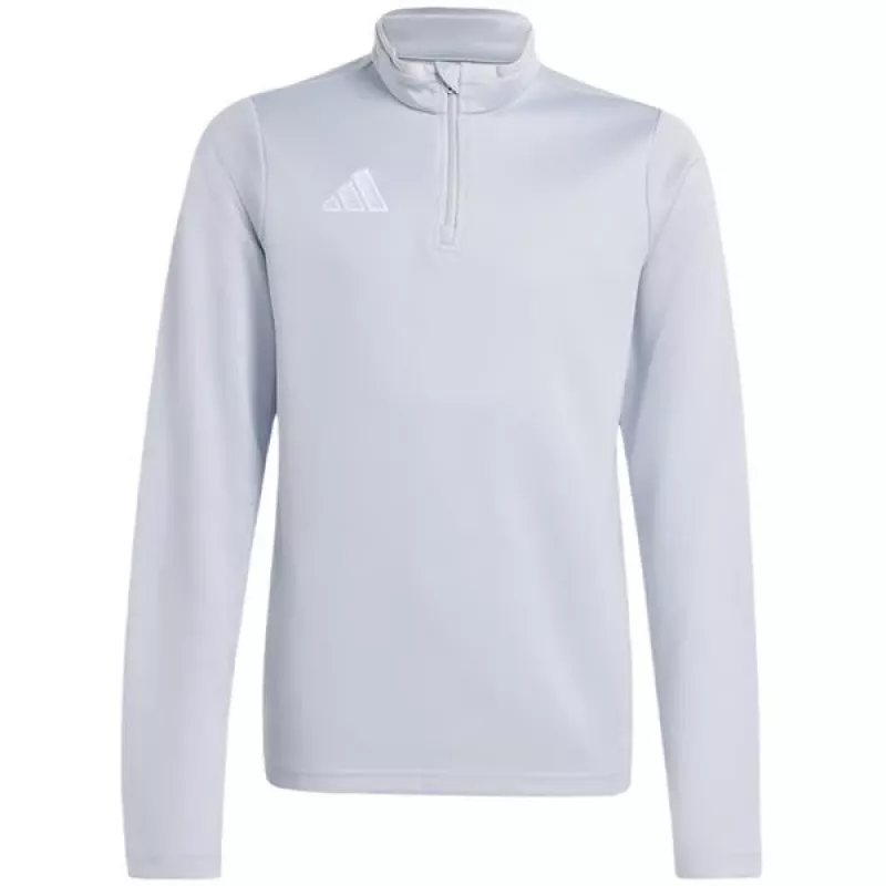 Lasten collegepaita adidas Entrada 26 Training Top vaaleanharmaa JZ6637 152cm
