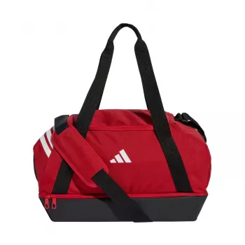 adidas Tiro Duffle Small pohjalokerolla punainen JY7964